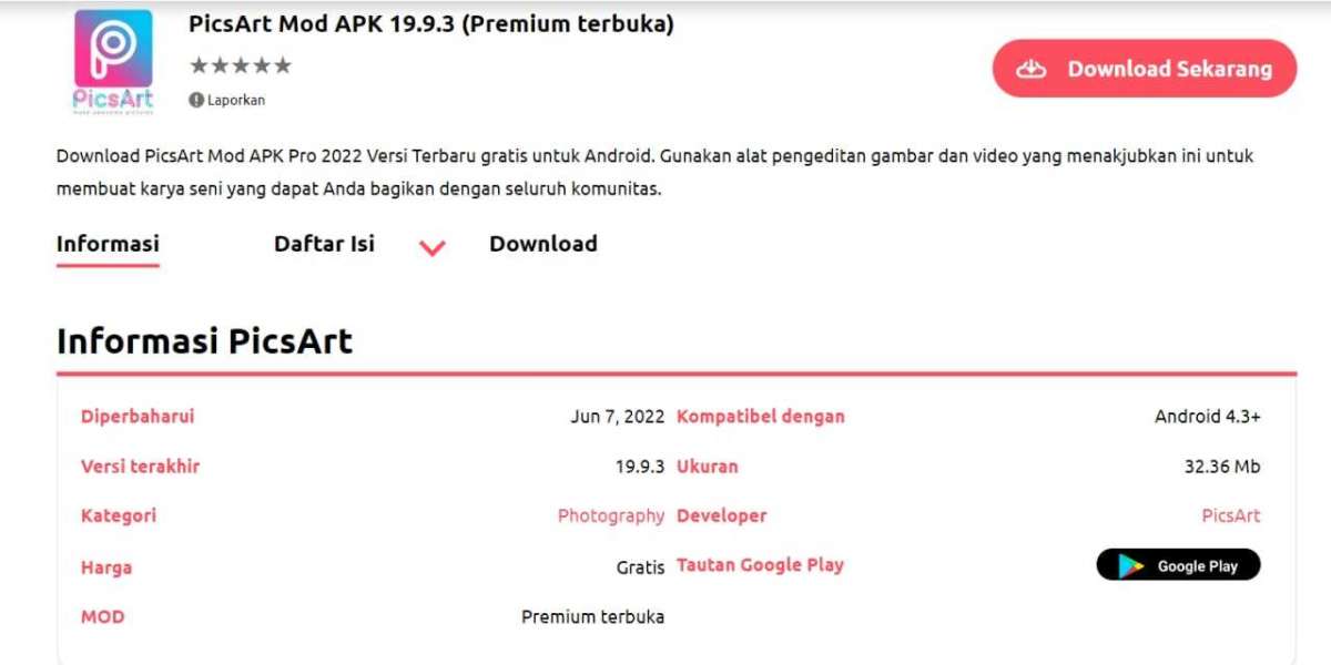 Unduh sekarang PicsArt MOD APK 2022 gratis untuk ponsel.